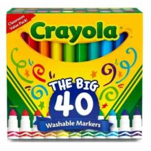 Crayola Markers - Washable Broadline Markers - the Big 40
