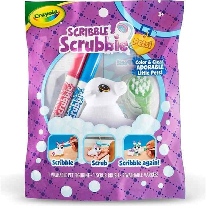 Crayola Scribble Scrubbie Pet Marabelle the Cow Single Pack Colour and Wash 1 Crayola Scribble Scrubbie Pet Marabelle the Cow Single Pack Colour and Wash