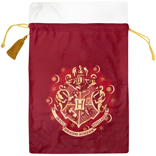 Harry Potter Christmas Santa Sack - Hogwarts Crest 1 Harry Potter Christmas Santa Sack - Hogwarts Crest