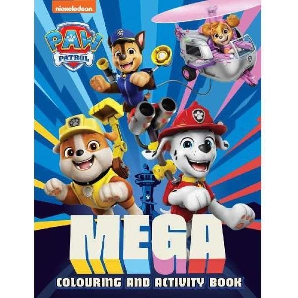 PAW Patrol Mega Colouring and Activity Book – 64 Pages 1 PAW Patrol Mega Colouring and Activity Book – 64 Pages
