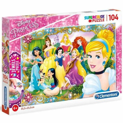 Disney Princess Jigsaw Puzzle - 104 Piece - Jewels