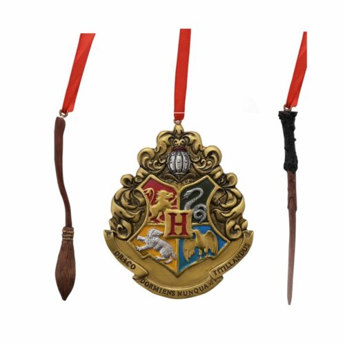 Harry Potter Christmas Tree Decoration - Set Of 3