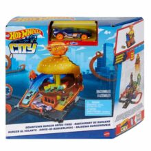 Hot Wheels 1.64 - Playset - City - Downtown Burger Drive-Thru
