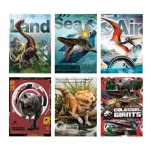 Alternative view of Jurassic World Rebirth Dinosaur Jigsaw Puzzle Set 6 Pack