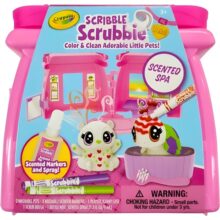 Crayola Scribble Scrubbie Scented Spa Carry Case Playset