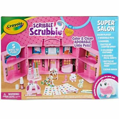 Crayola Craft - Scribble Scrubbie Playset - Super Salon