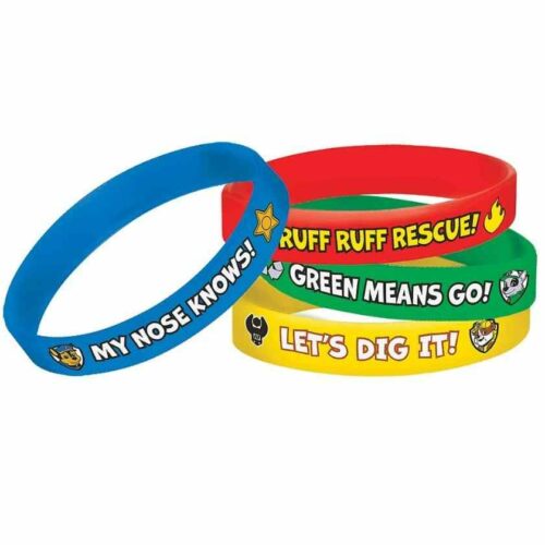 Paw Patrol Favour - Bracelets 4 Pack