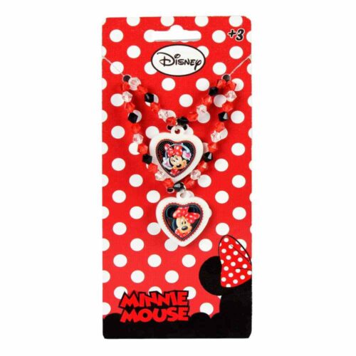 Minnie Mouse Jewellery Casual Set - White