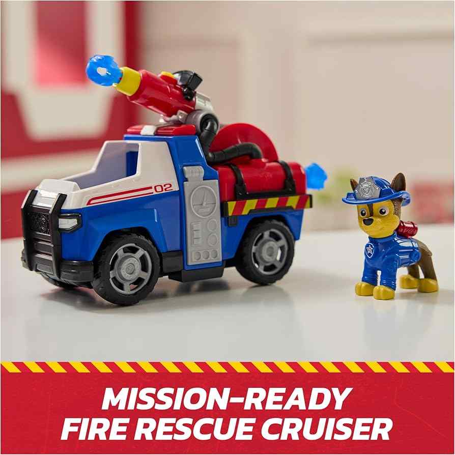 PAW Patrol Fire Rescue Chase Vehicle and Figure 6 PAW Patrol Fire Rescue Chase Vehicle and Figure - Image 6