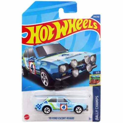 Hot Wheels 1.64 - Car - Rally Champs - 70 Ford Escort RS1600