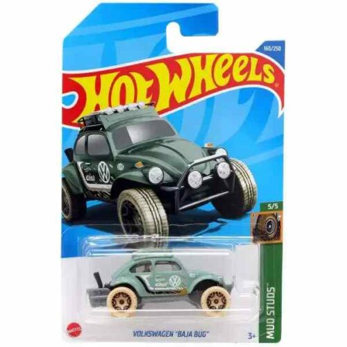 Hot Wheels 1.64 - Car - Mud Studs - Volkswagen "Baja Bug"