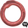 Helles Teeth Teether - Jormungandr/Midgard Serpent - Metallic red