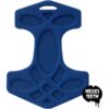 Helles Teeth Teether - Mjolnir / Thor's Hammer - Blue