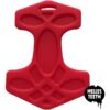 Helles Teeth Teether - Mjolnir / Thor's Hammer - Red
