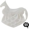 Helles Teeth Teether - Sleipnir / Odin's Steed Viking - Metallic White