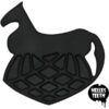Helles Teeth Teether - Sleipnir / Odin's Steed Viking - Raven Black
