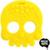 Helles Teeth Teether - Sugar Skull - Yellow