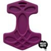 Helles Teeth Teether - Mjolnir / Thor's Hammer - Purple