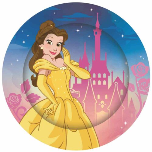 Disney Princess Tableware Plates 23Cm 8 Pack2