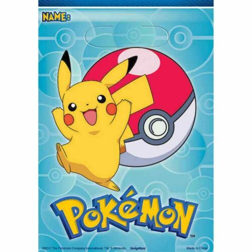 Pokemon Favour - Loot Bags - 8 Pack
