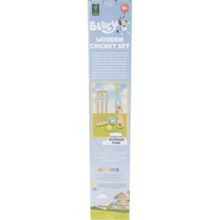 Bluey Wooden Cricket Set