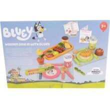 Bluey Wooden Dine with Bluey Play Set