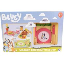 Bluey Wooden Dine with Bluey Play Set