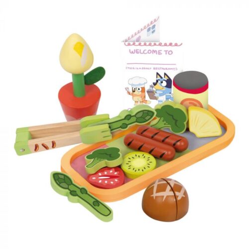 Bluey Wooden Dine with Bluey Set - Image 5