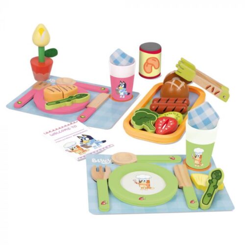Bluey Wooden Dine with Bluey Set - Image 3