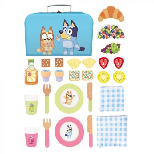 Bluey Wooden Picnic Set - Image 4