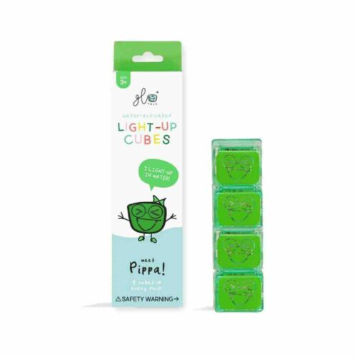 GLO PAL CUBES 4 PACK - PIPPA (GREEN)
