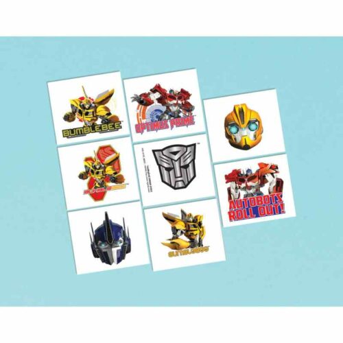Transformers Favour - Tattoos - 8 Pack