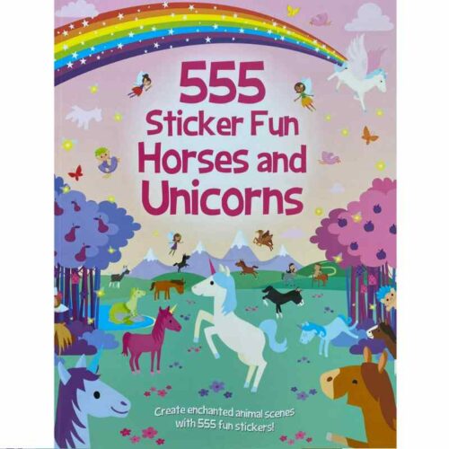 Activity Book - 555 Sticker Fun Horses and Unicorns Activity Book