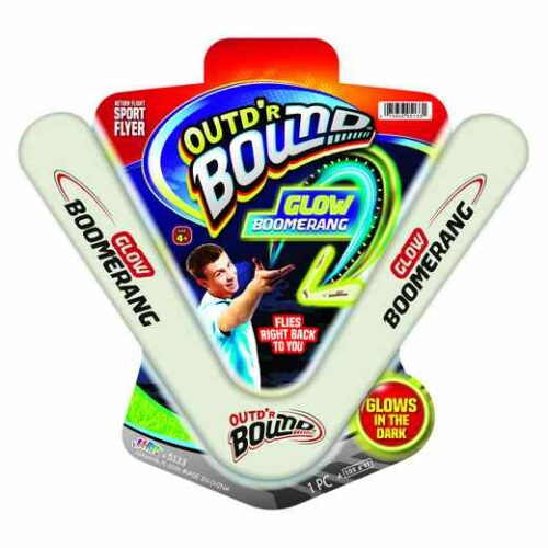 Outdoor Bound Glow In The Dark Boomerang