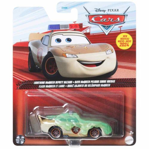 Disney Cars Character Car - Lightning McQueen Deputy Hazzard