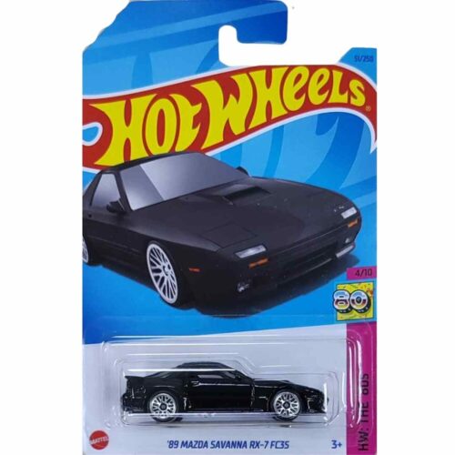 Hot Wheels 1.64 - Car - HW The 80s - 89 Mazda Savanna RX7 FC3S