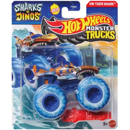 Hot Wheels Monster Trucks 1.64 - HW Tiger Shark