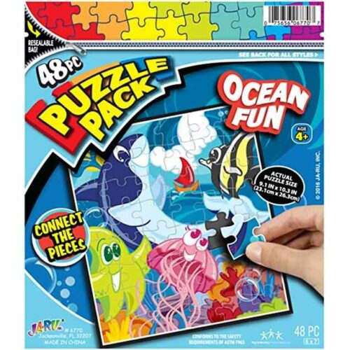 Ja-Ru Puzzle Pack 48 Piece - Ocean Fun