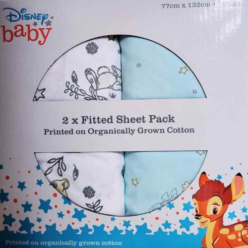 Disney Baby 2 Pack Fitted Sheet Set