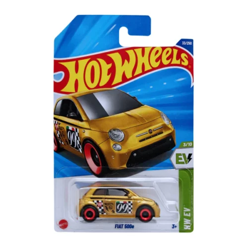 Hot Wheels 1.64 - Car - HW EV - Fiat 500e