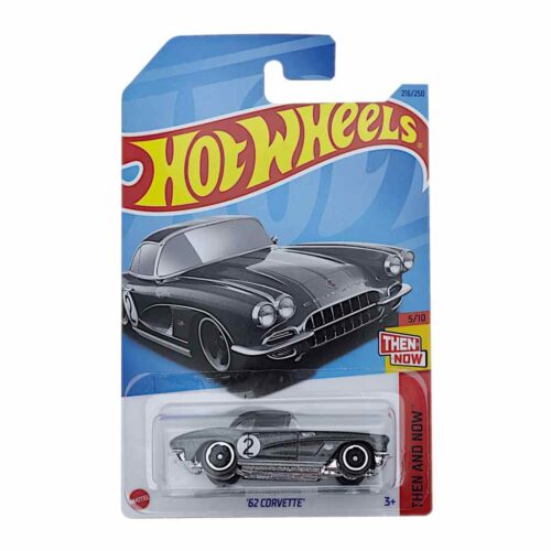 Hot Wheels 1.64 - Car - Then and Now - 62 Corvette