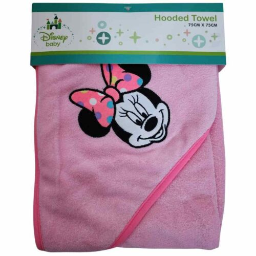 Minnie Mouse Towel - Hooded Towel