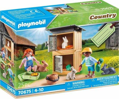 Playmobil Gift Set - Rabbit Pen