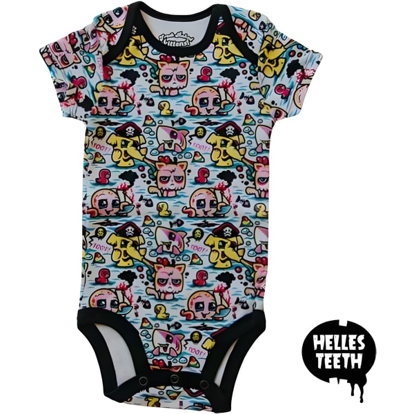 Fresh Baked Kittens Onesie – Bath Time 0–3 Months Baby Bodysuit 1 Fresh Baked Kittens Onesie – Bath Time 0–3 Months Baby Bodysuit