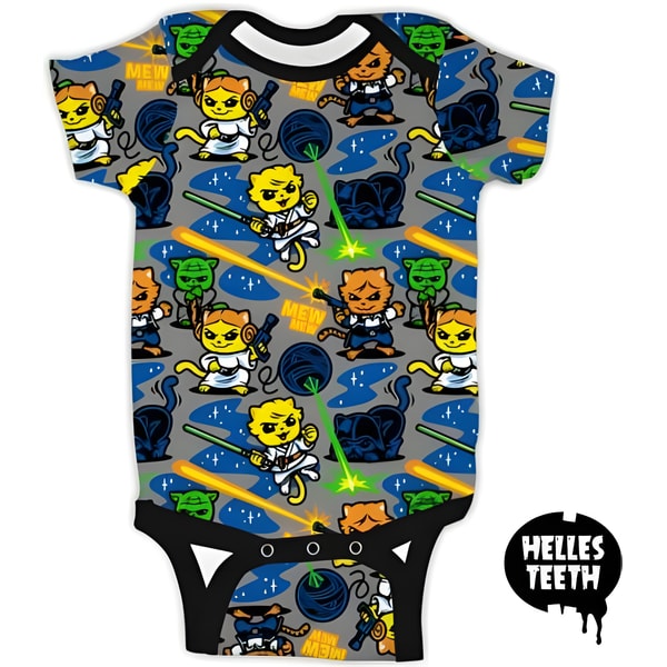 Fresh Baked Kittens Onesie – Paw Wars 3–6 Months Baby Bodysuit 1 Fresh Baked Kittens Onesie – Paw Wars 3–6 Months Baby Bodysuit