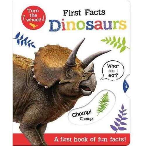 First Facts Turn The Wheel Book Dinosaur