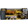 Maisto Mini Work Machines Construction Dump Truck 7.5cm