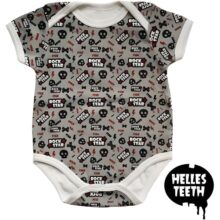 Metallimonsters Rockstar Baby Onesie 3–6 Months – Cotton Infant Bodysuit
