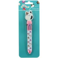 Squishmallows Cam The Cat 10 Colour Click Pen