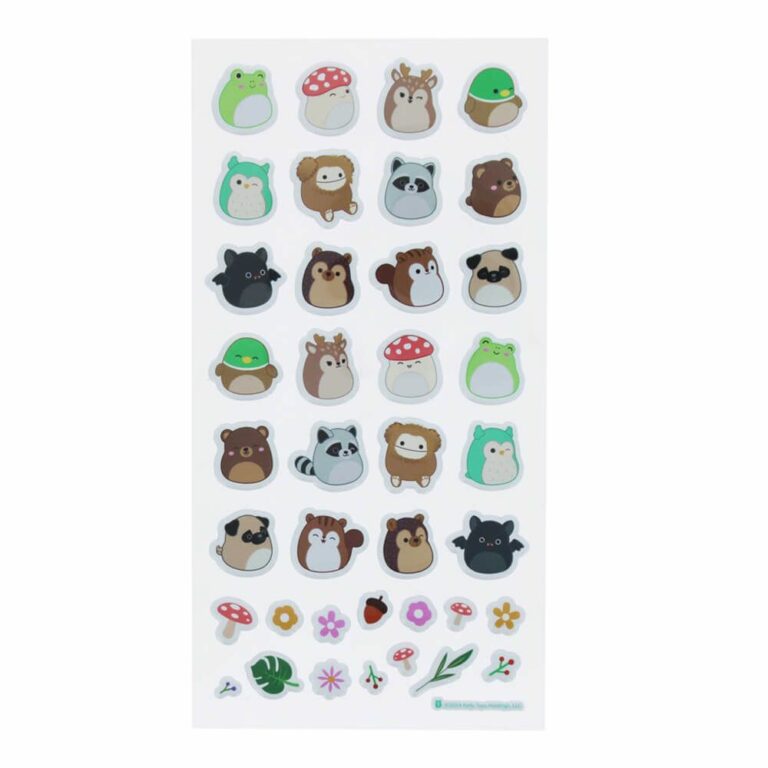 Squishmallows Sticker Sheet - Thomas Online